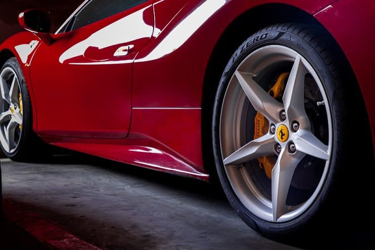 Sporty alloy wheels