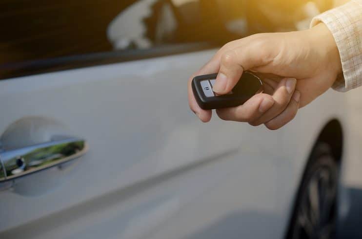 Remote car locking