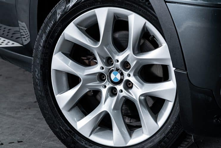 BMW wheel and tyre