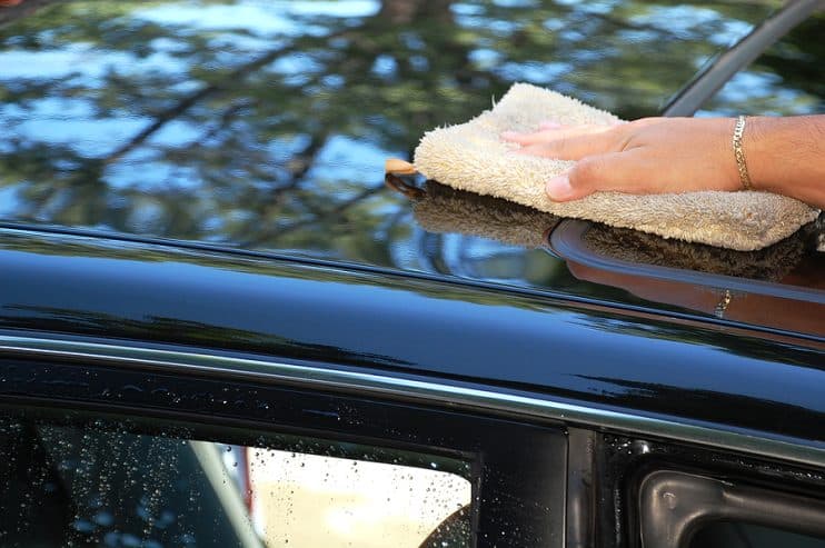 Drying car