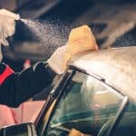 cleaning a convertible roof