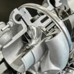 The Car Turbocharger. Turbocharging Of An Automobile Engine.