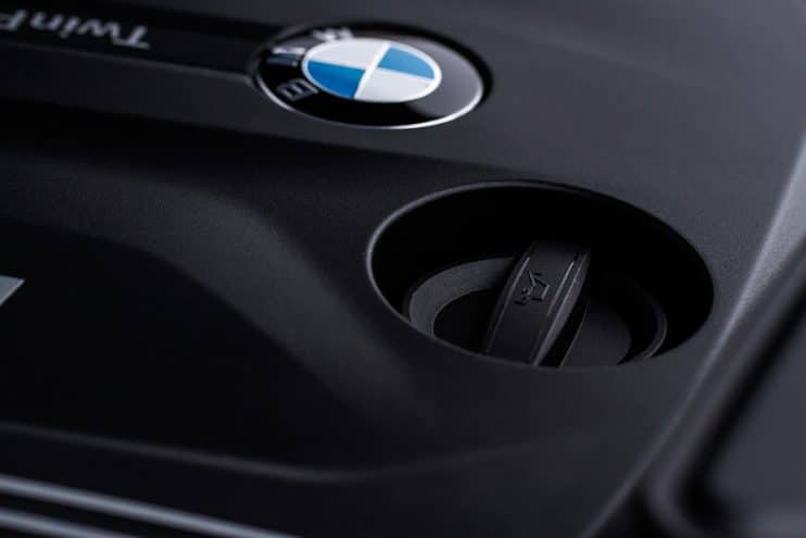 BMW oil cap