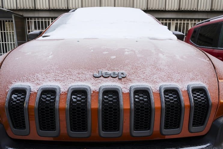 Jeep Cherokee front view